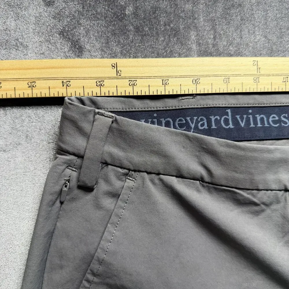 Vineyard Vines Chino Pants Mens 48x32 Gray On The Go Stretch Big & Tall